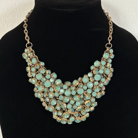 Mint Green Cluster Bead Necklace, 18" - Exclusive AQUA Bloomingdale’s - Picture 1 of 7